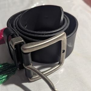 Fossil Men's Black Leather Belt